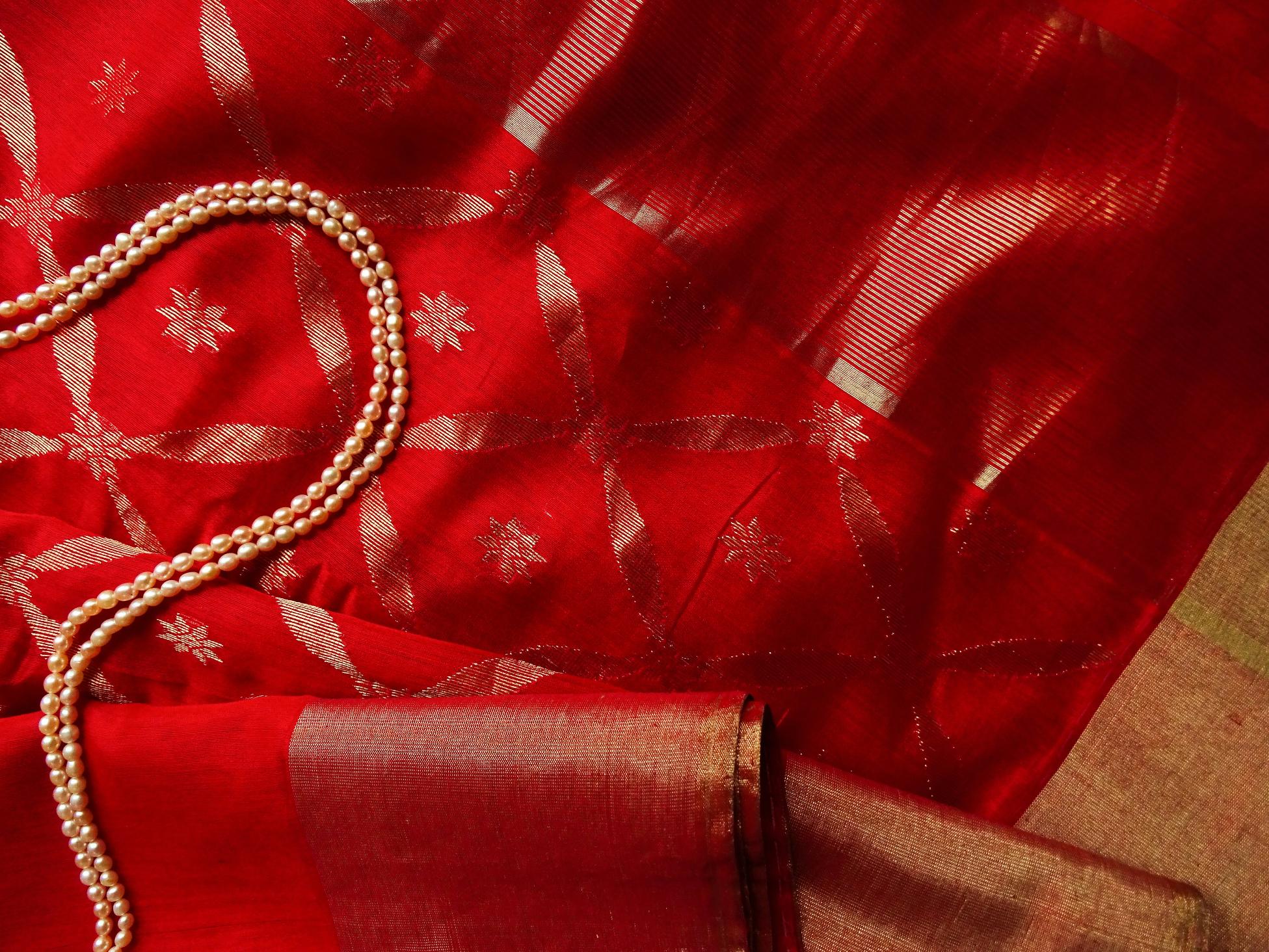 Ilanji Artisan Weaving Traditional Saree